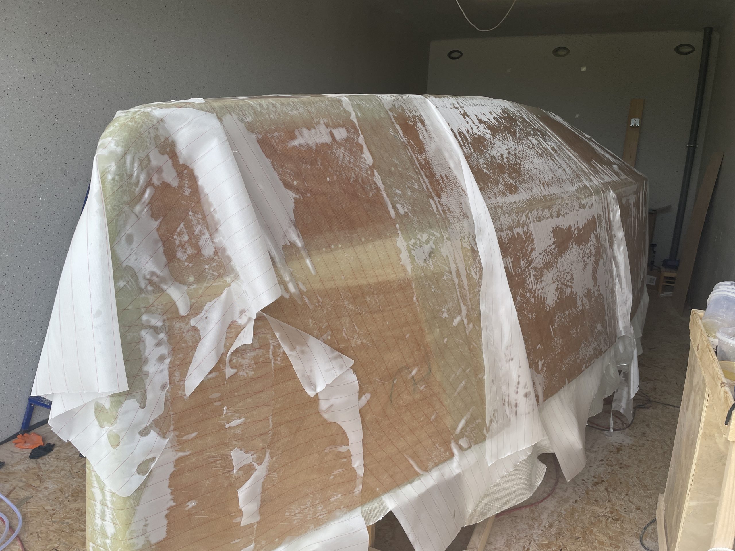 Laminieren – es ging endlich los!